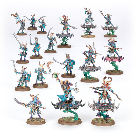 Spearhead: Disciples of Tzeentch – Tzaangor Warflock