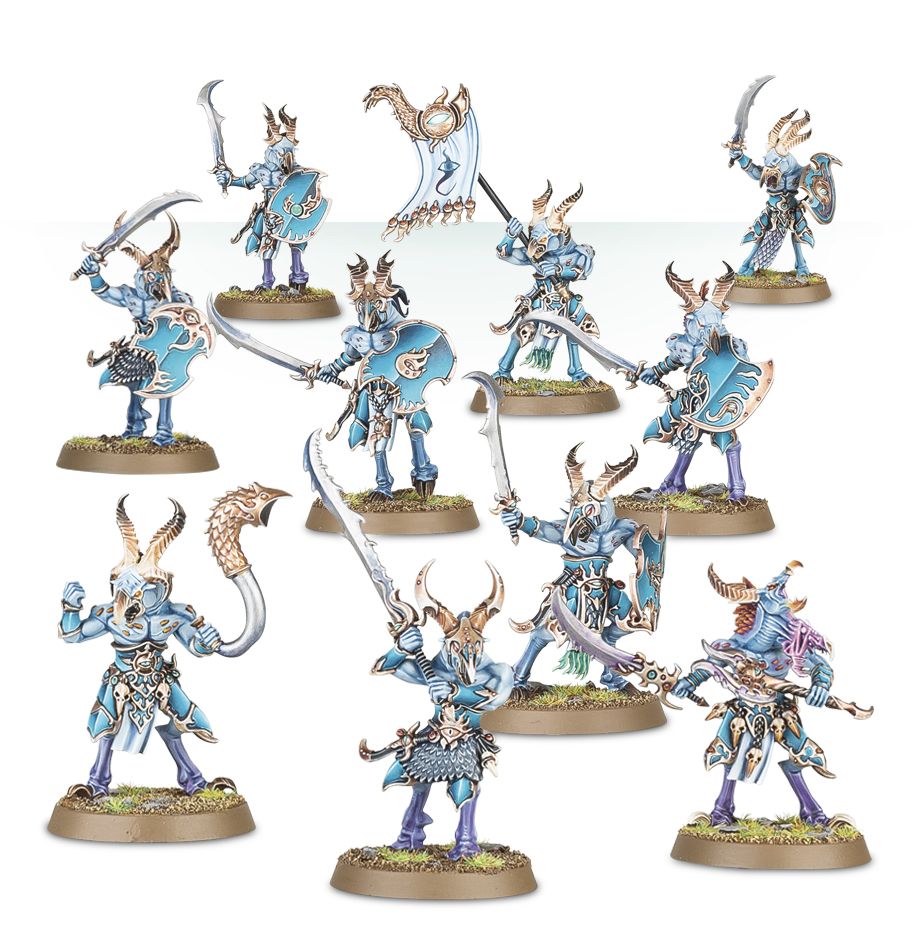 Spearhead: Disciples of Tzeentch – Tzaangor Warflock