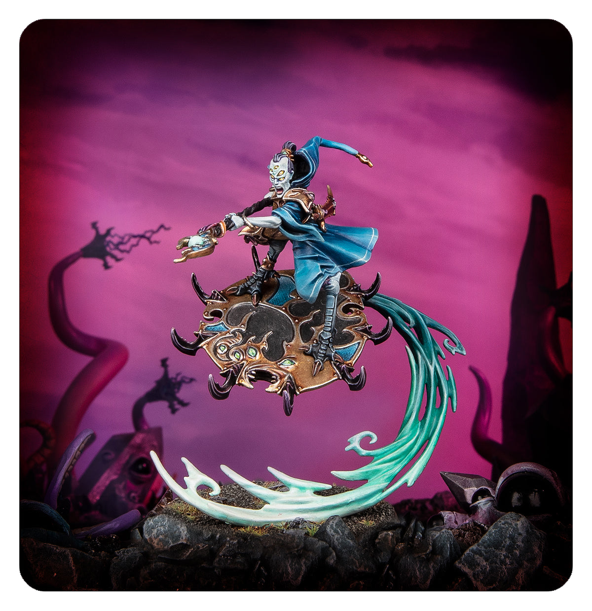 Magister on Disc of Tzeentch