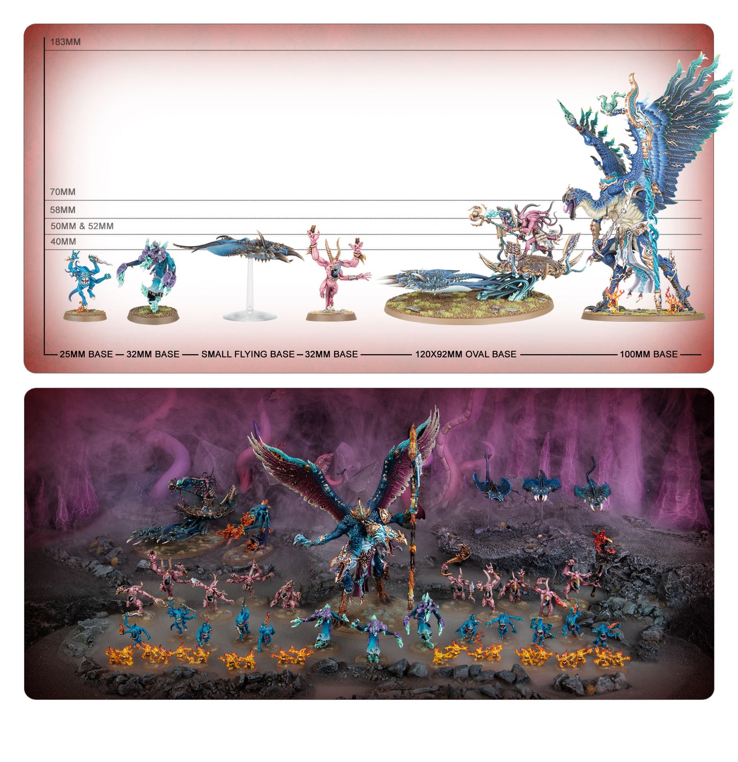 Battleforce: Disciples of Tzeentch – Warpflame Cavalcade