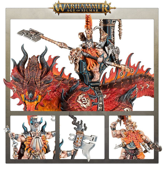 Auric Runefather on Magmadroth / Auric Runesmiter on Magmadroth / Auric Runeson on Magmadroth