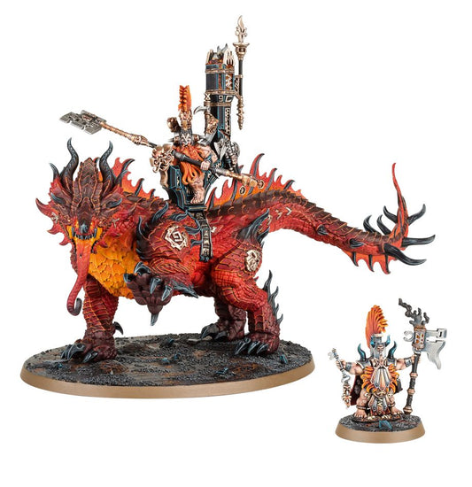 Auric Runefather on Magmadroth / Auric Runesmiter on Magmadroth / Auric Runeson on Magmadroth
