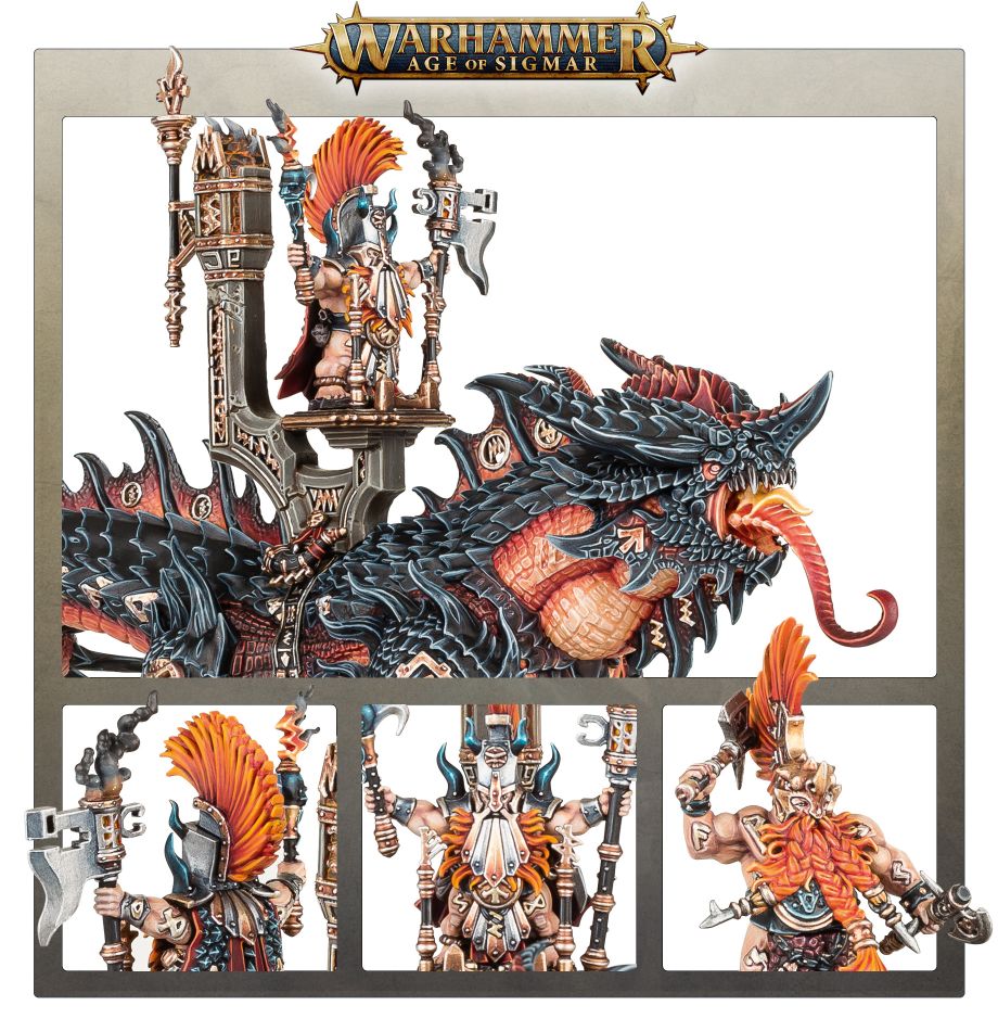 Auric Runefather on Magmadroth / Auric Runesmiter on Magmadroth / Auric Runeson on Magmadroth