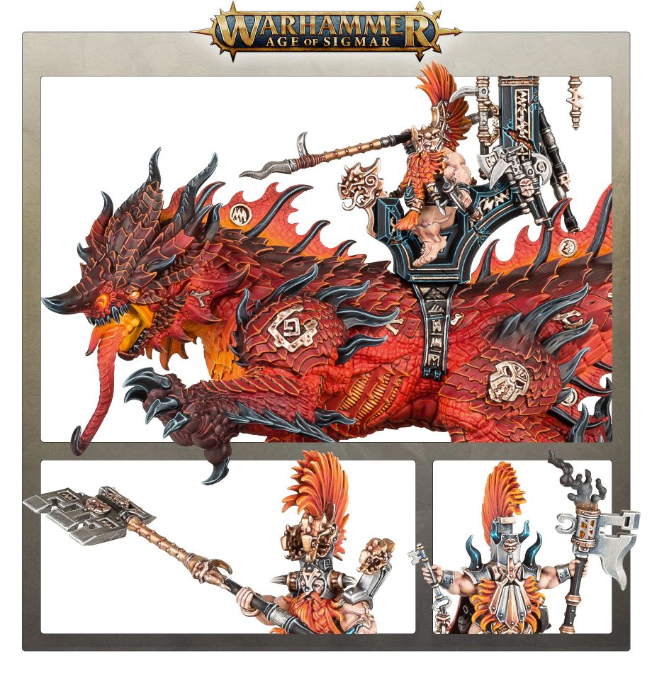 Auric Runefather on Magmadroth / Auric Runesmiter on Magmadroth / Auric Runeson on Magmadroth