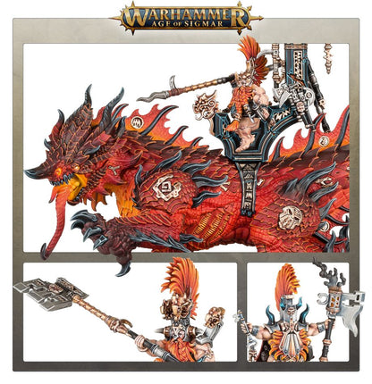Auric Runefather on Magmadroth / Auric Runesmiter on Magmadroth / Auric Runeson on Magmadroth