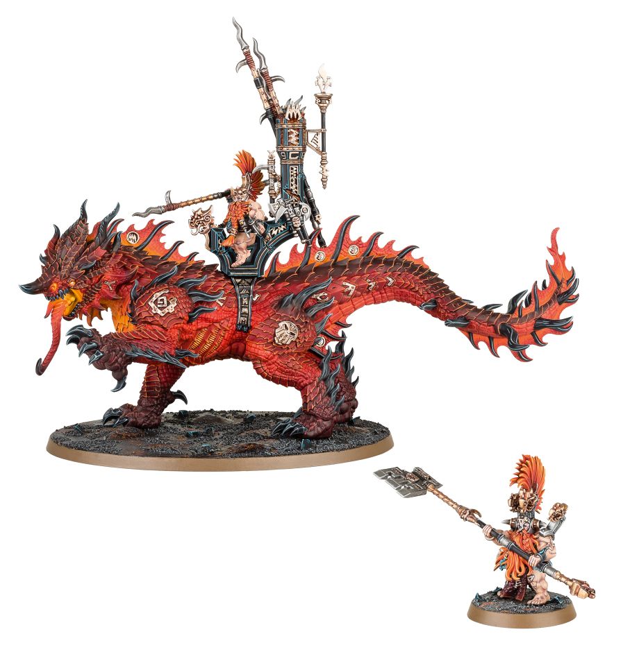 Auric Runefather on Magmadroth / Auric Runesmiter on Magmadroth / Auric Runeson on Magmadroth