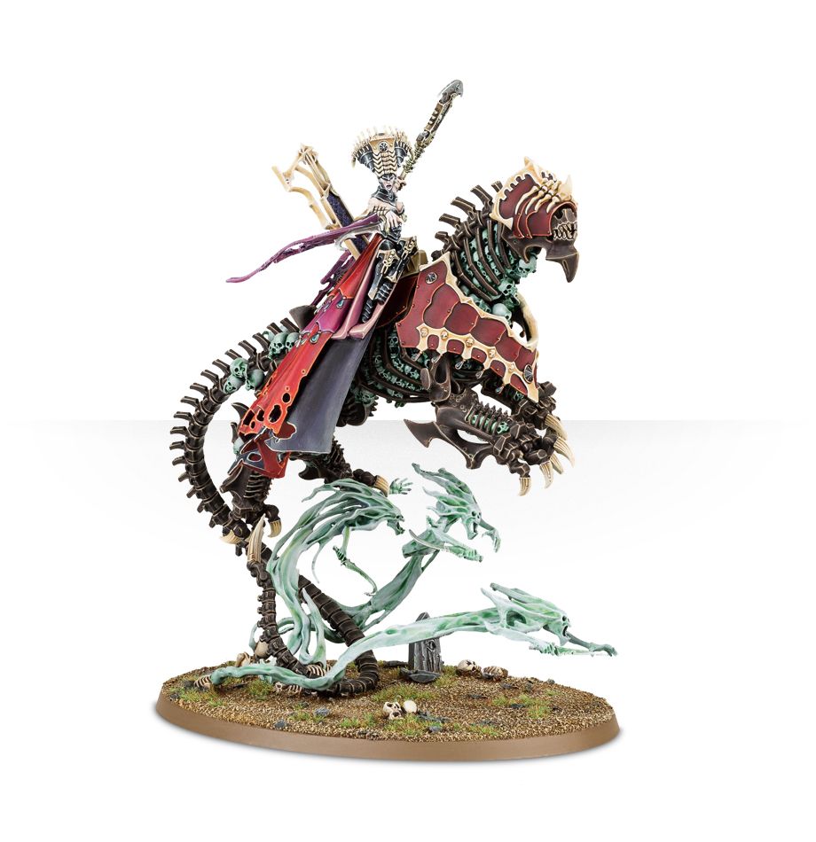 Arkhan the Black, Mortarch of Sacrament / Mannfred von Carstein, Mortarch of Night / Neferata, Mortarch of Blood