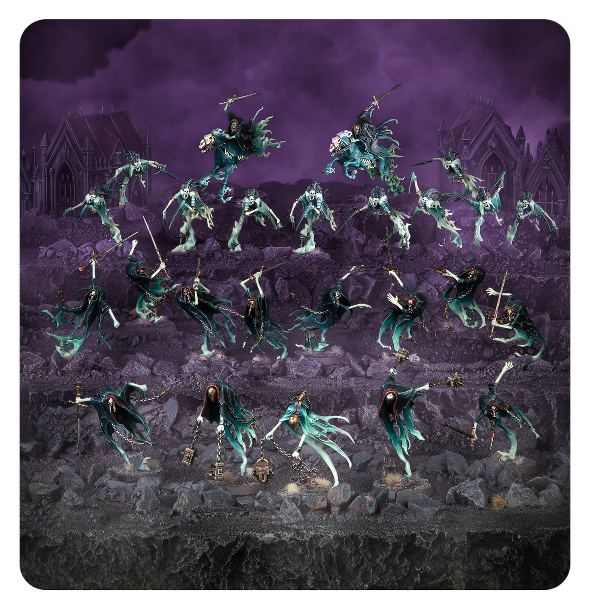 Spearhead: Nighthaunt – Cursed Shacklehorde