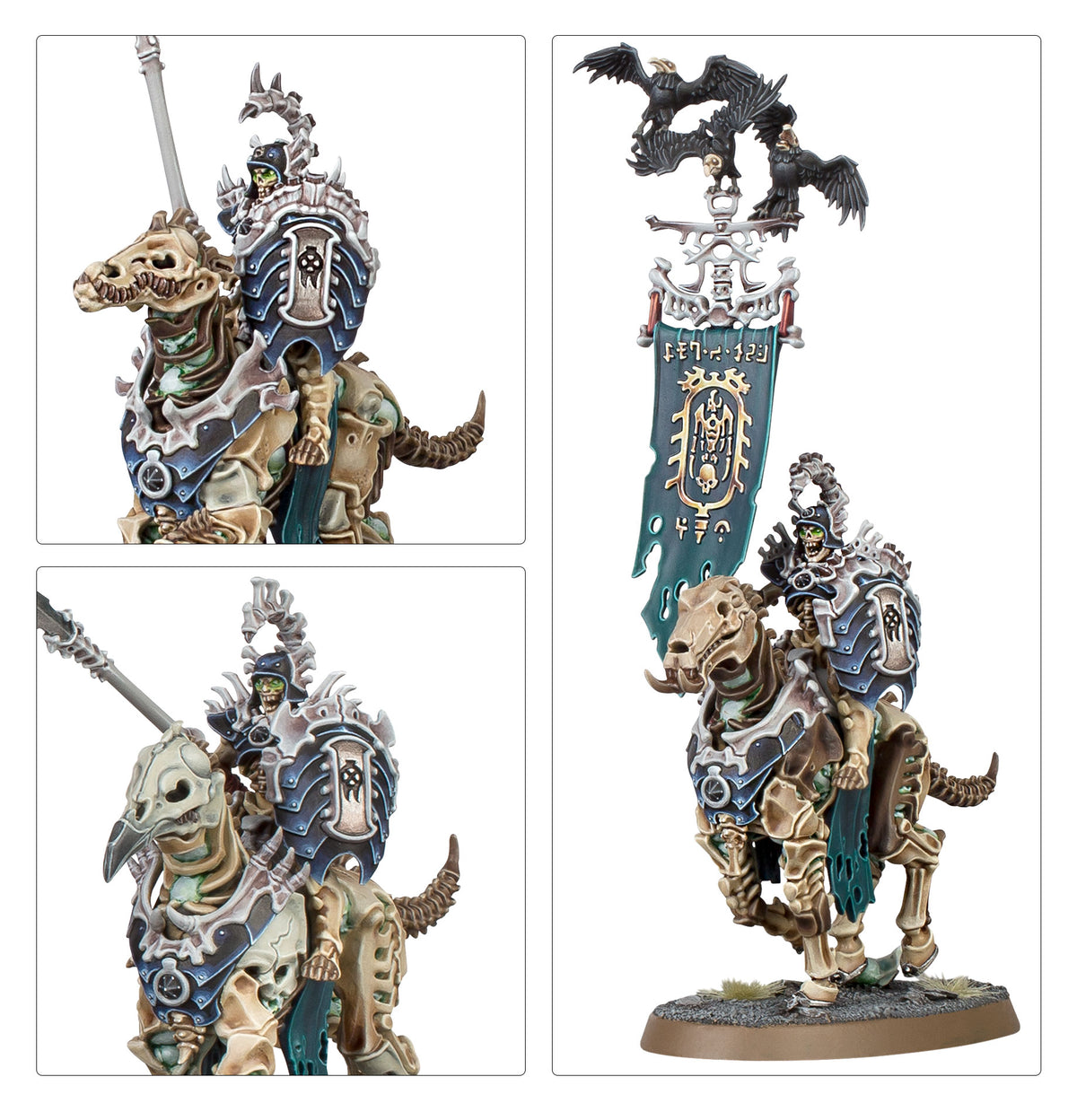 Spearhead: Ossiarch Bonereapers – Kavalos Vanguard
