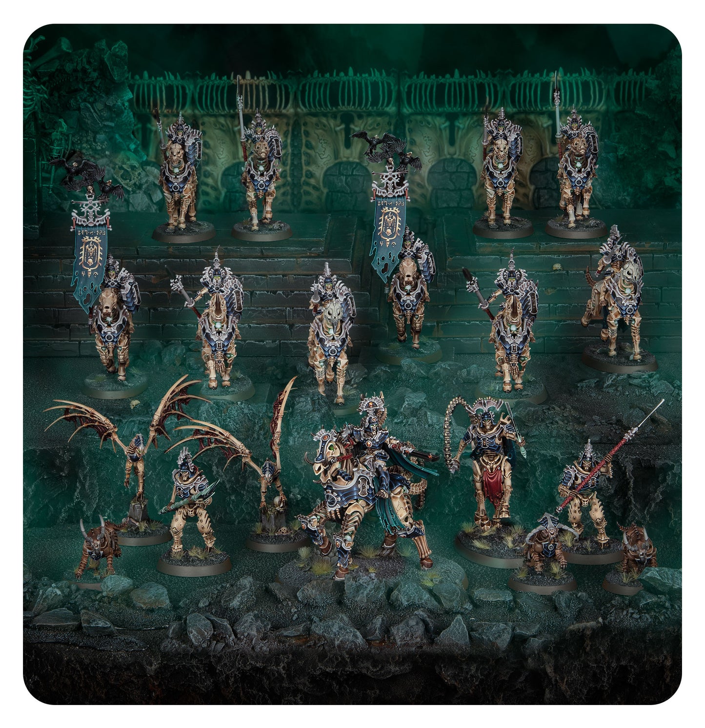 Spearhead: Ossiarch Bonereapers – Kavalos Vanguard