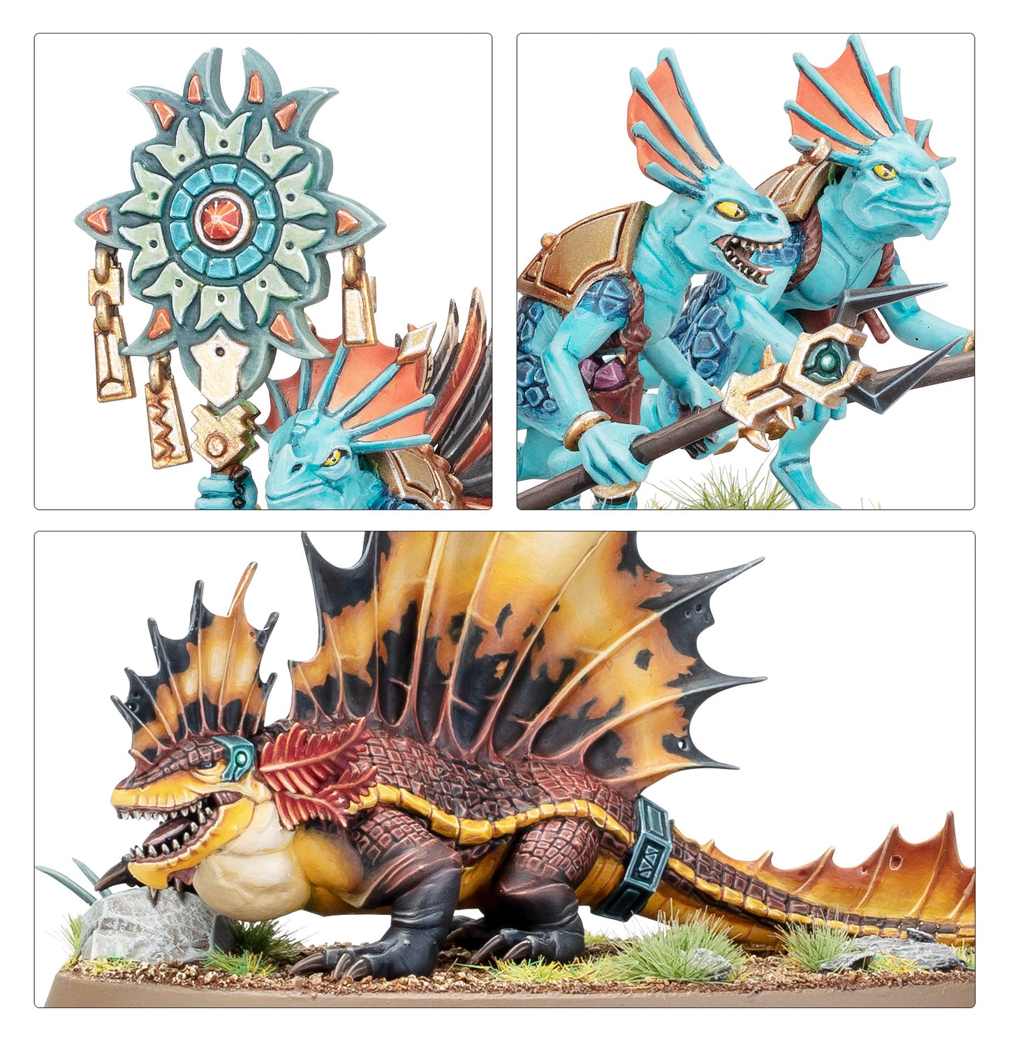 Spearhead: Seraphon – Sunblooded Prowlers