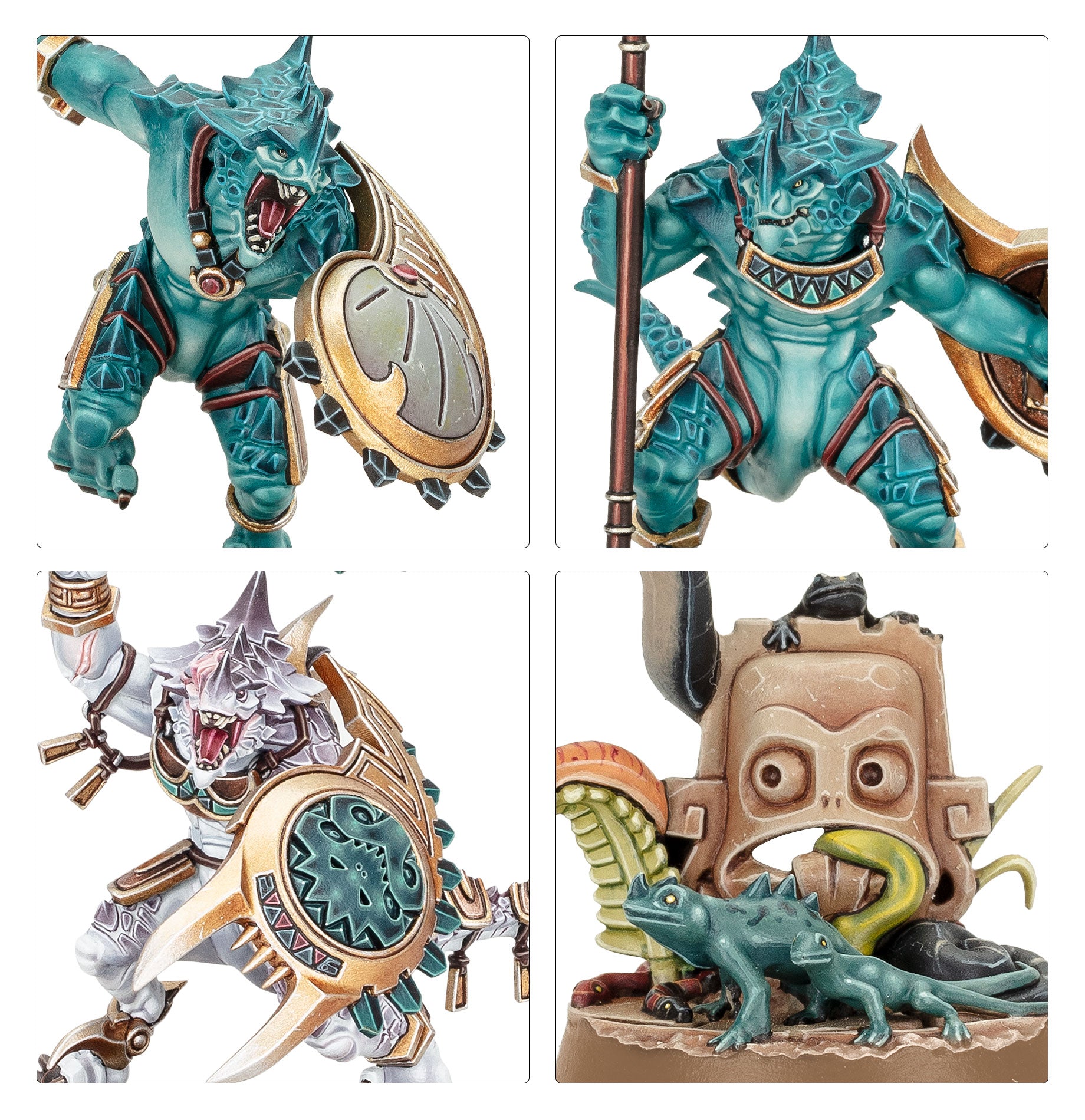 Spearhead: Seraphon – Sunblooded Prowlers