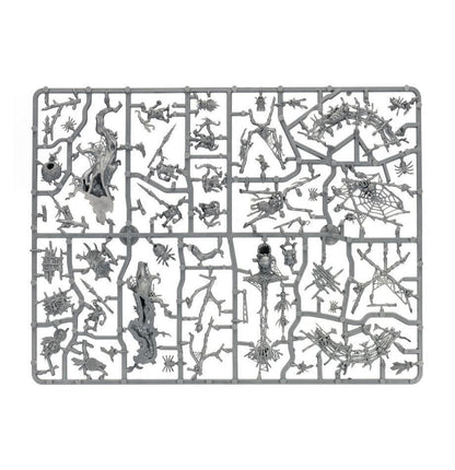 Arachnarok Spider with Flinger / Arachnarok Spider with Spiderfang Warparty / Skitterstrand Arachnarok / Webspinner Shaman on Arachnarok Spider