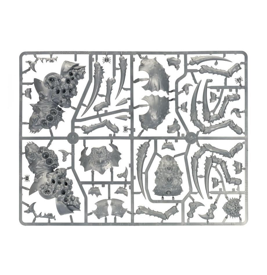 Arachnarok Spider with Flinger / Arachnarok Spider with Spiderfang Warparty / Skitterstrand Arachnarok / Webspinner Shaman on Arachnarok Spider