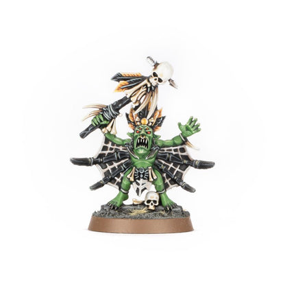 Arachnarok Spider with Flinger / Arachnarok Spider with Spiderfang Warparty / Skitterstrand Arachnarok / Webspinner Shaman on Arachnarok Spider