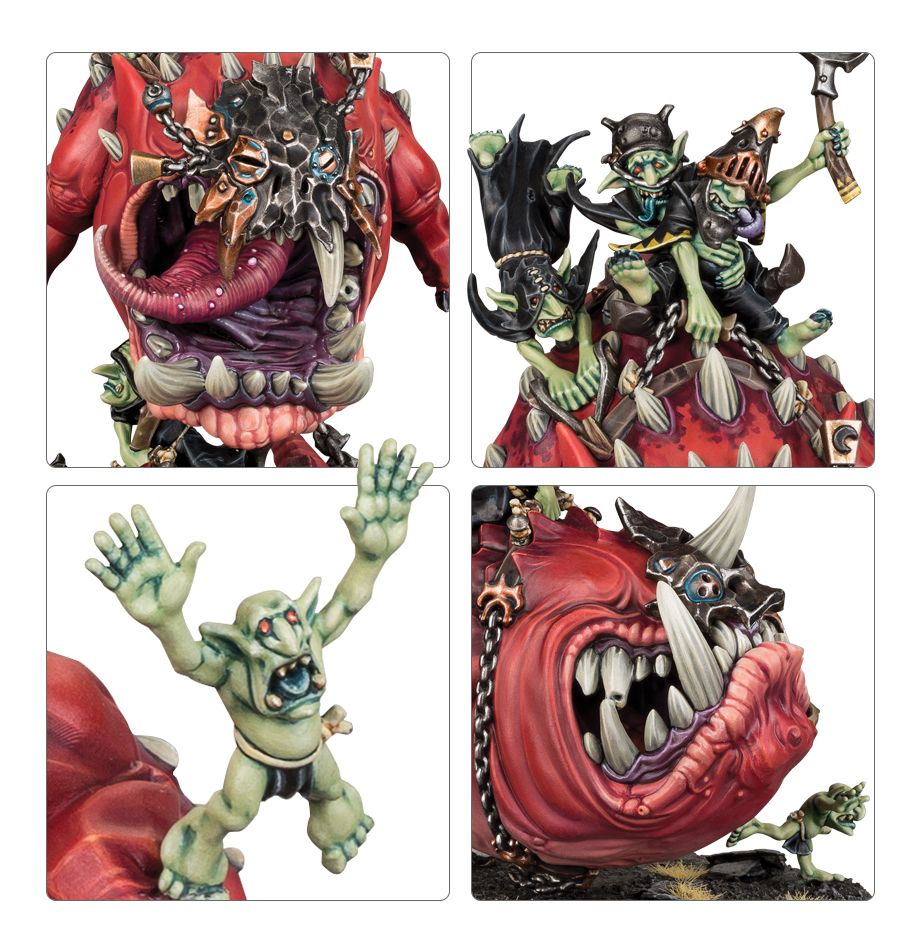 Loonboss on Mangler Squigs / Mangler Squigs