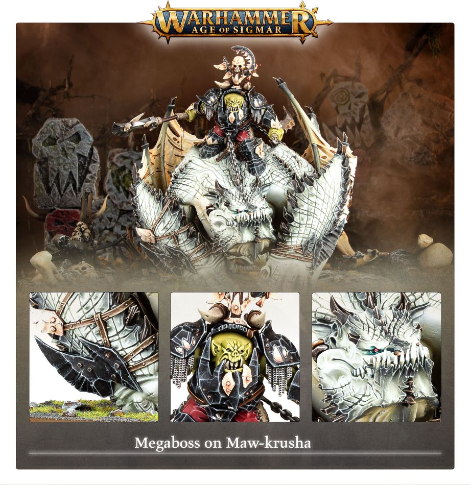 Gordrakk, the Fist of Gork / Megaboss on Maw-krusha