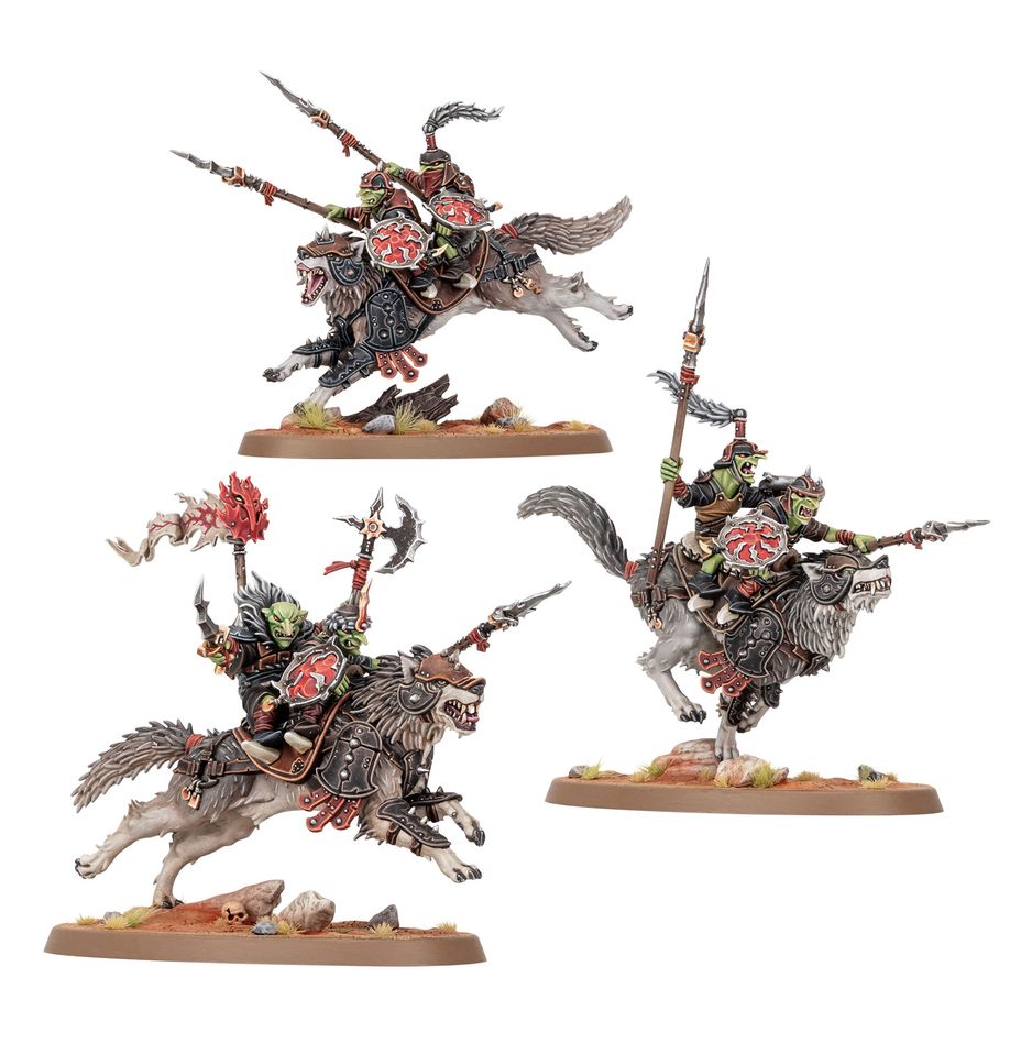 Spearhead: Gloomspite Gitz – Snarlpack Huntaz