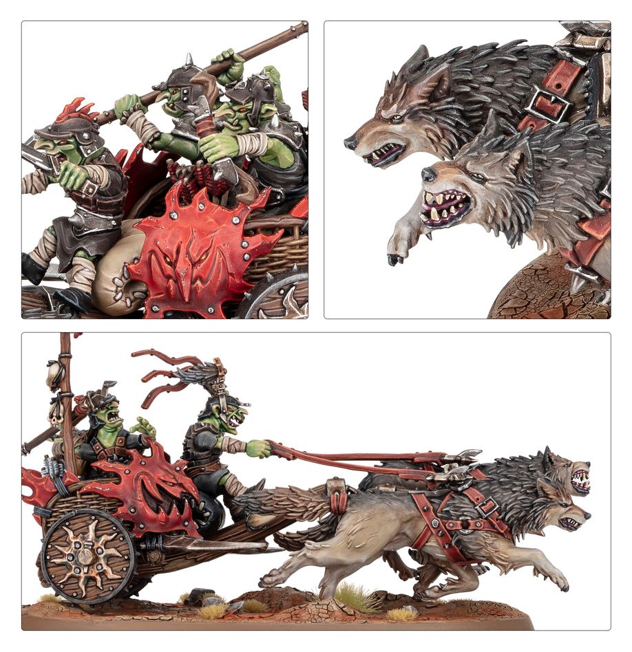 Spearhead: Gloomspite Gitz – Snarlpack Huntaz