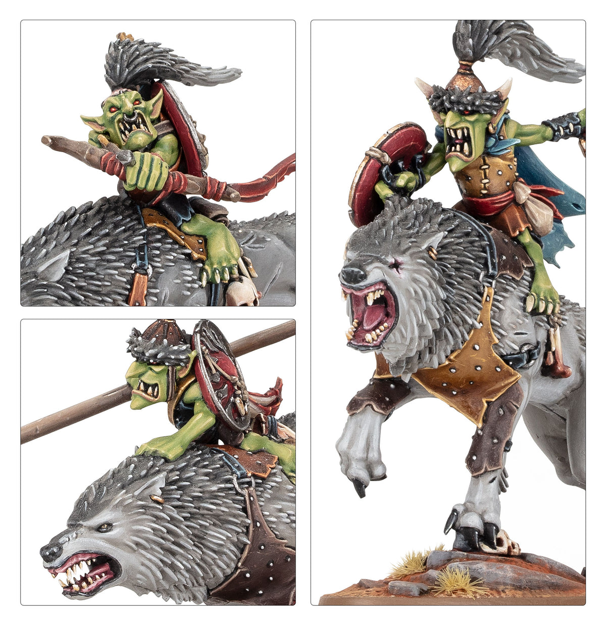 Snarlboss and Wolfgit Retinue