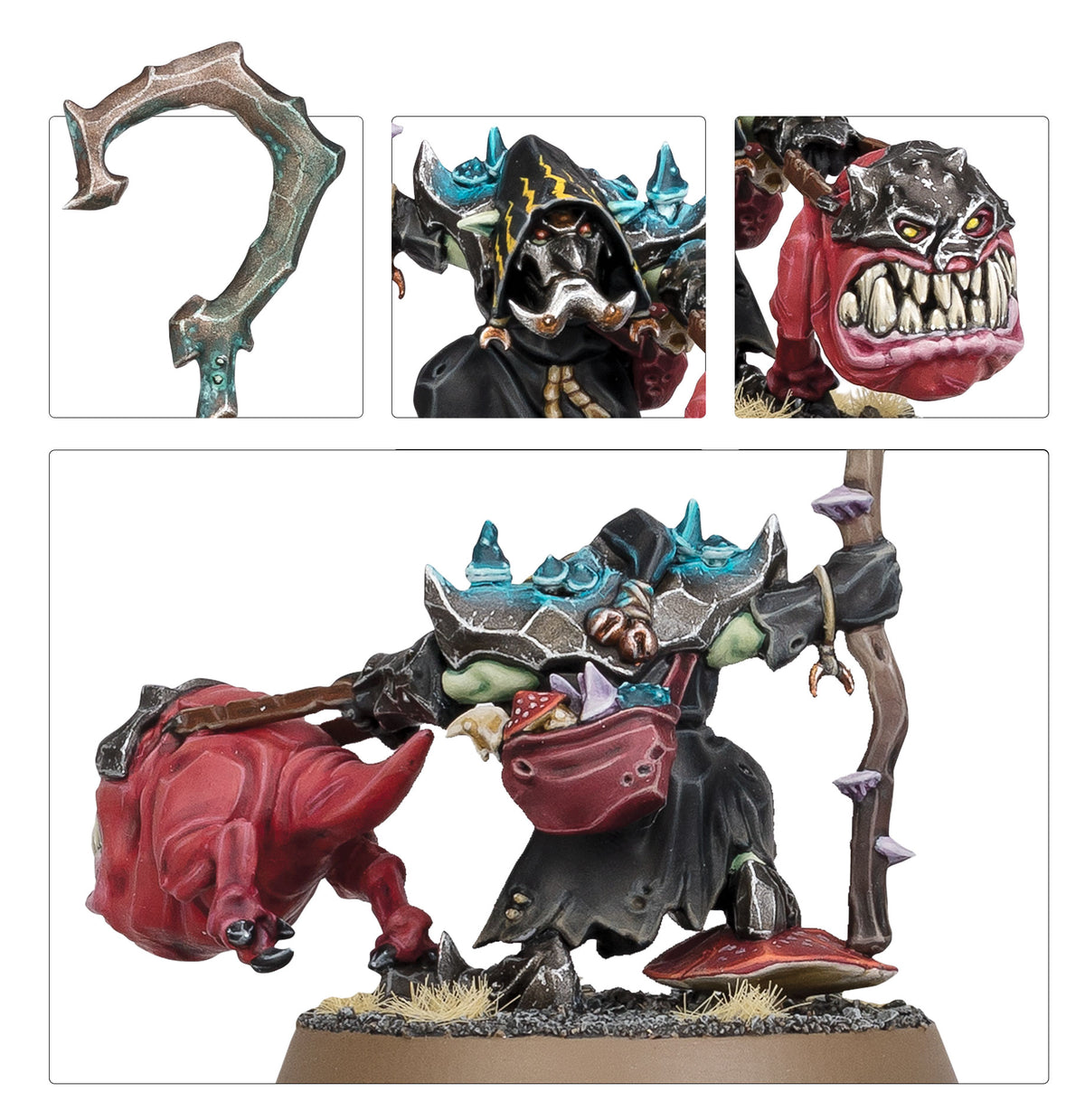 Squigboss with Gnasha-squig