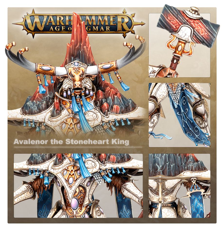 Alarith Spirit of the Mountain / Avalenor, the Stoneheart King