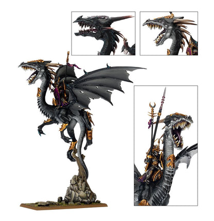 Dreadlord on Black Dragon / Sorceress on Black Dragon