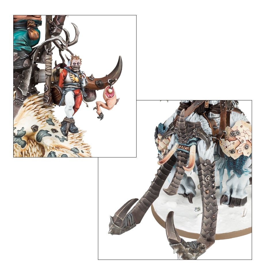Frostlord on Stonehorn / Frostlord on Thundertusk / Huskard on Stonehorn / Huskard on Thundertusk / Stonehorn Beastriders / Thundertusk Beastriders