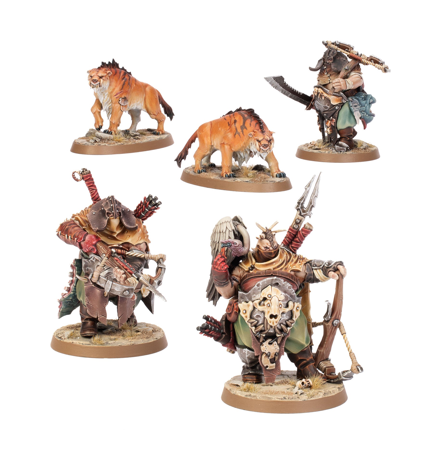 Hunters with Sabrefangs