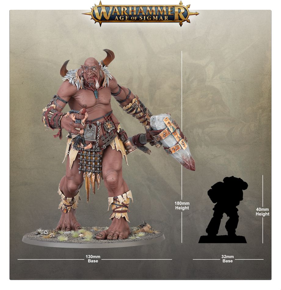 Beast-smasher Mega-Gargant / Gatebreaker Mega-Gargant / King Brodd / Kraken-eater Mega-Gargant / Warstomper Mega-Gargant