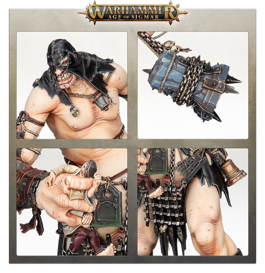 Beast-smasher Mega-Gargant / Gatebreaker Mega-Gargant / King Brodd / Kraken-eater Mega-Gargant / Warstomper Mega-Gargant