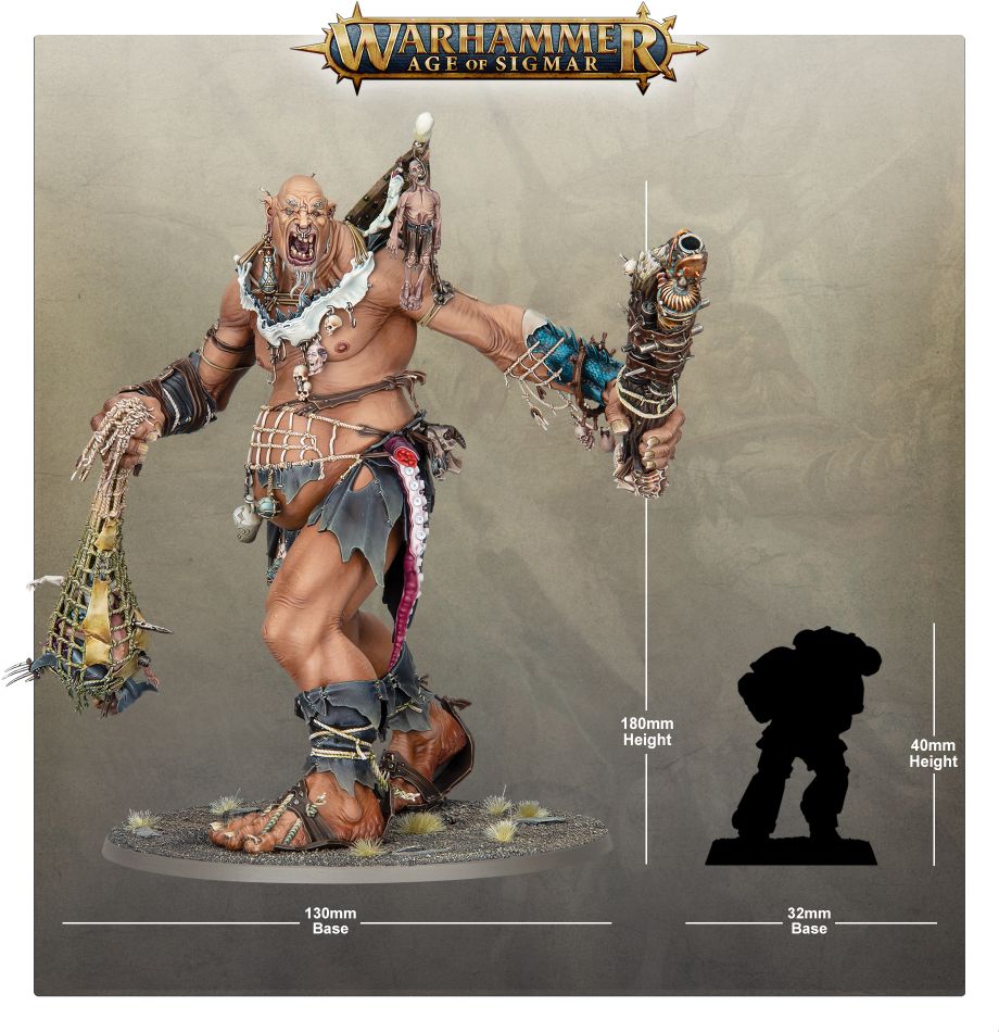 Beast-smasher Mega-Gargant / Gatebreaker Mega-Gargant / King Brodd / Kraken-eater Mega-Gargant / Warstomper Mega-Gargant