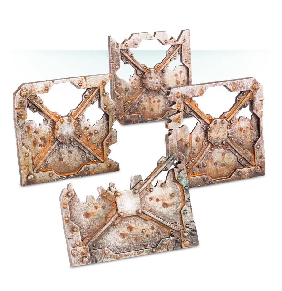 Necromunda Barricades and Objectives