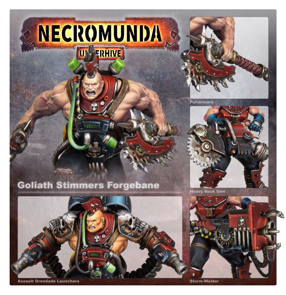 Goliath Stimmers and Forge-born