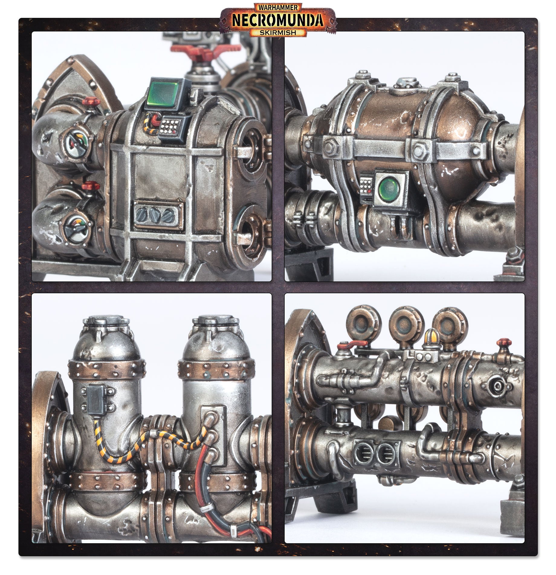 Warhammer Necromunda: Zone Mortalis Factoria Pipes