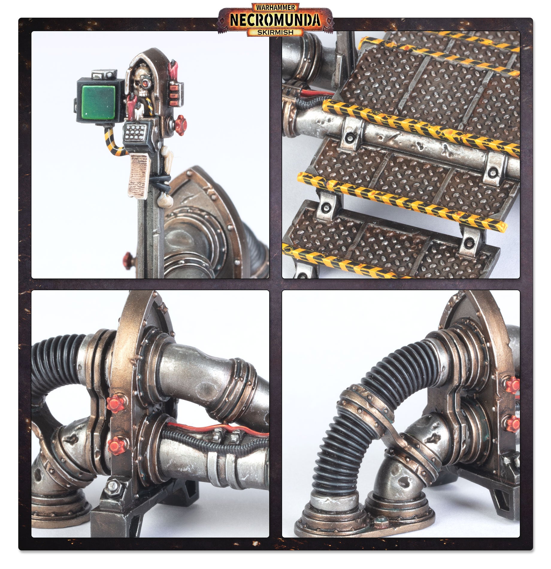 Warhammer Necromunda: Zone Mortalis Factoria Pipes