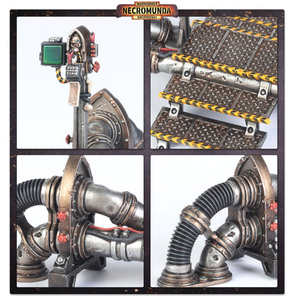 Warhammer Necromunda: Zone Mortalis Factoria Pipes