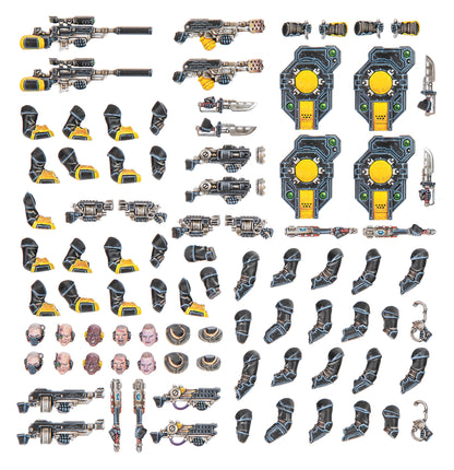 Palanite Enforcer Weapons & Upgrades