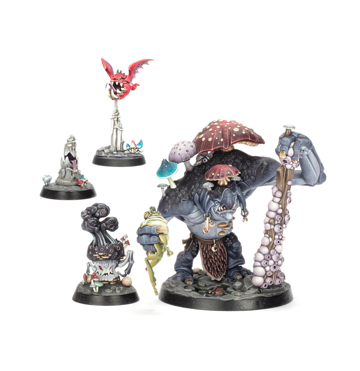 Destruction Warbands: Gitz and Goliaths