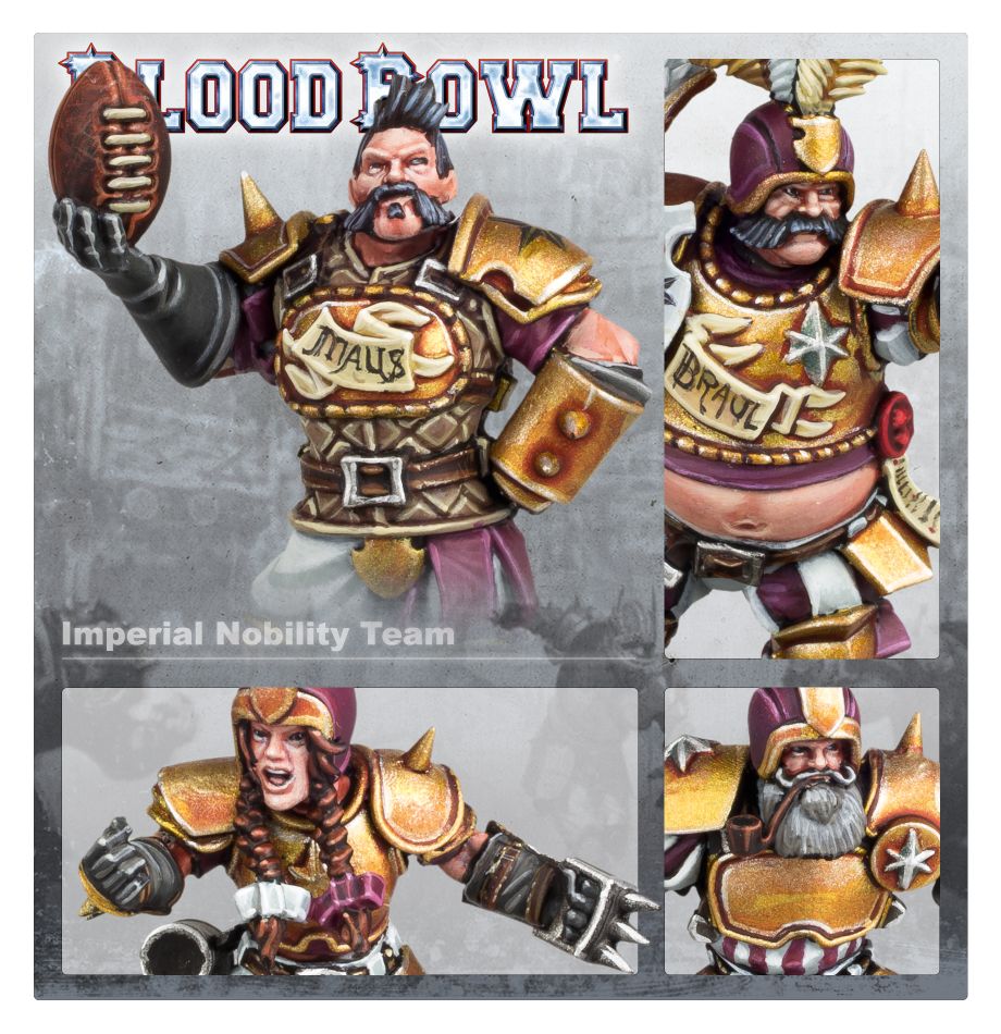 Imperial Nobility Blood Bowl Team: The Bögenhafen Barons
