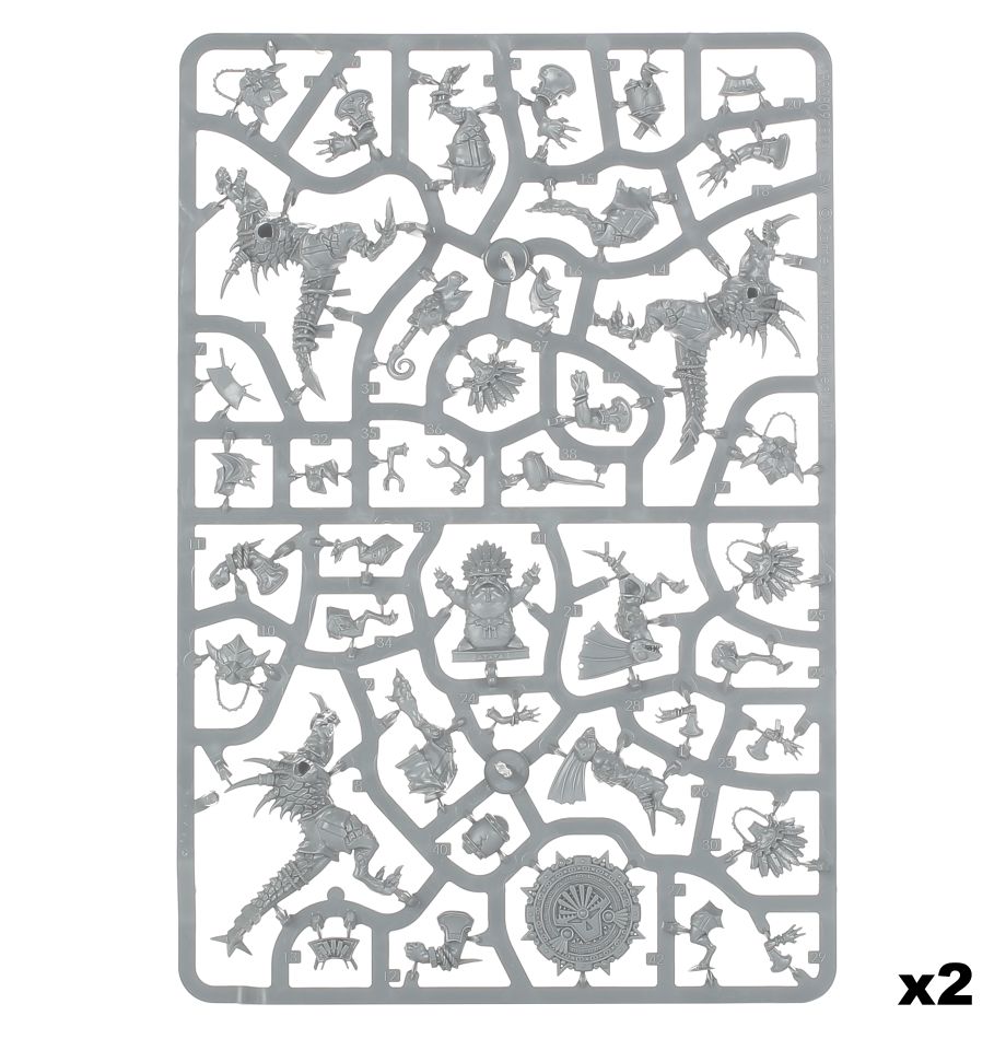 Lizardmen Blood Bowl Team – Gwaka'moli Crater Gators
