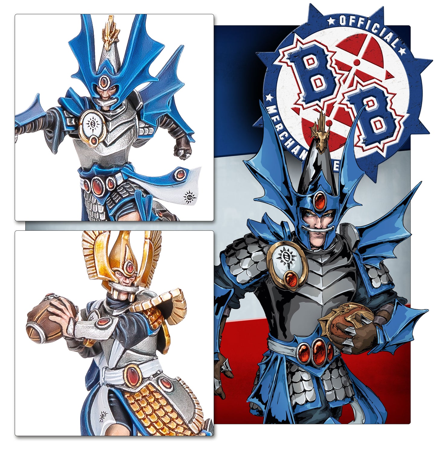 High Elf Blood Bowl Team: The Caledor Dragons