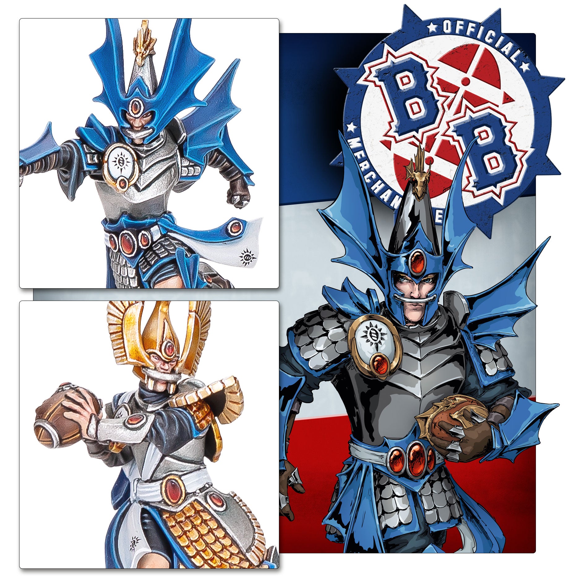 High Elf Blood Bowl Team: The Caledor Dragons