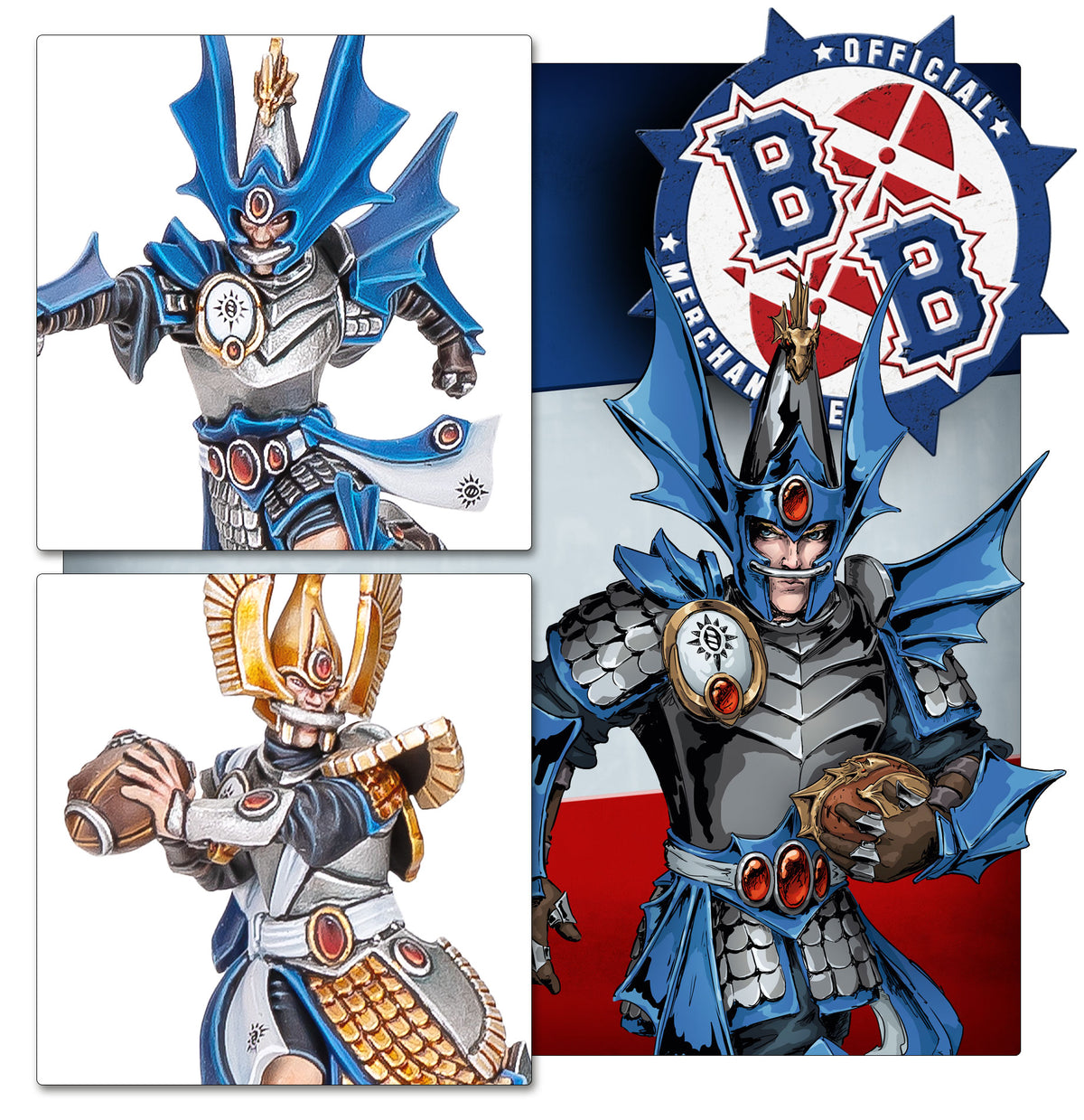 High Elf Blood Bowl Team: The Caledor Dragons