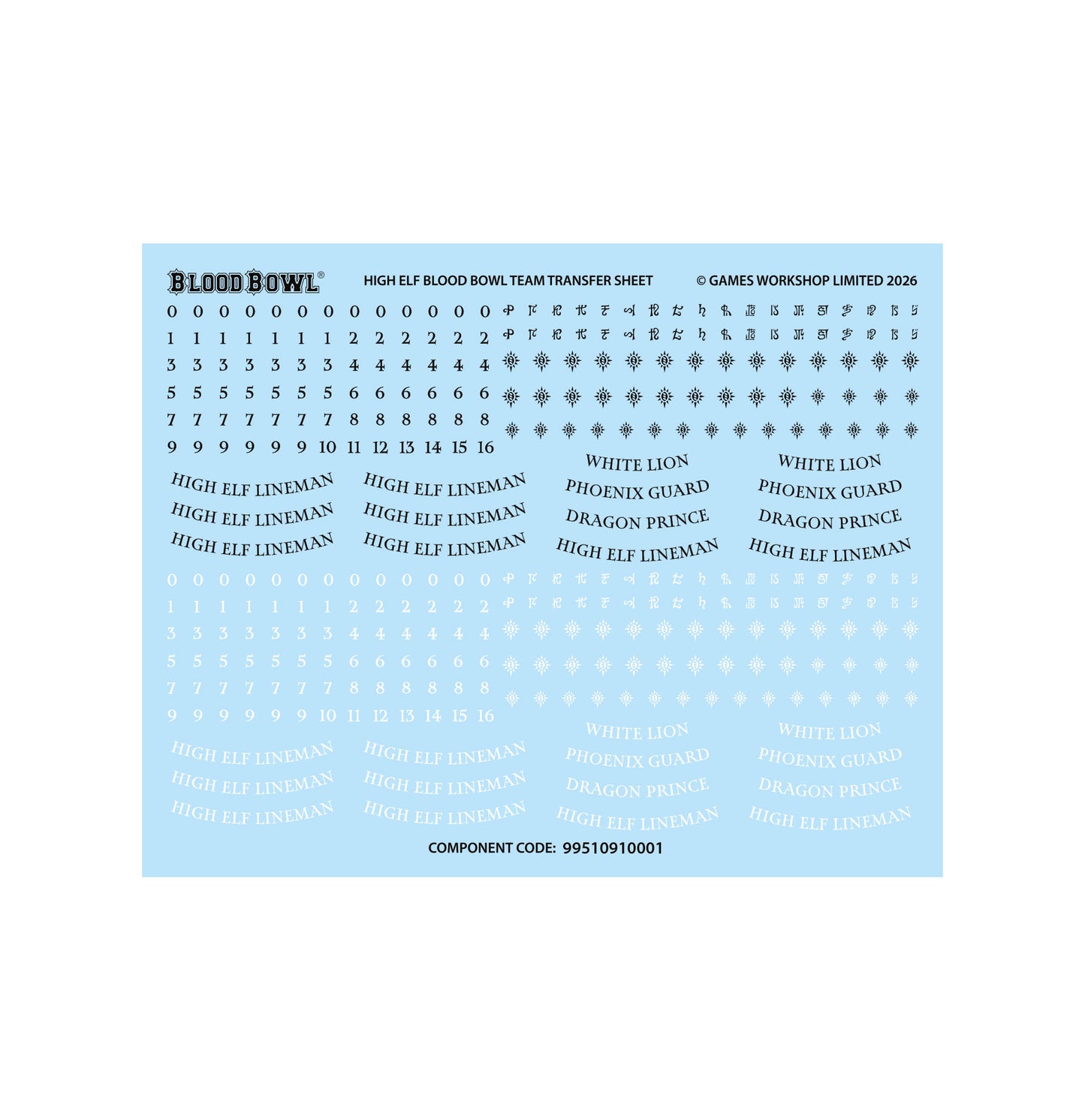 High Elf Blood Bowl Team: The Caledor Dragons