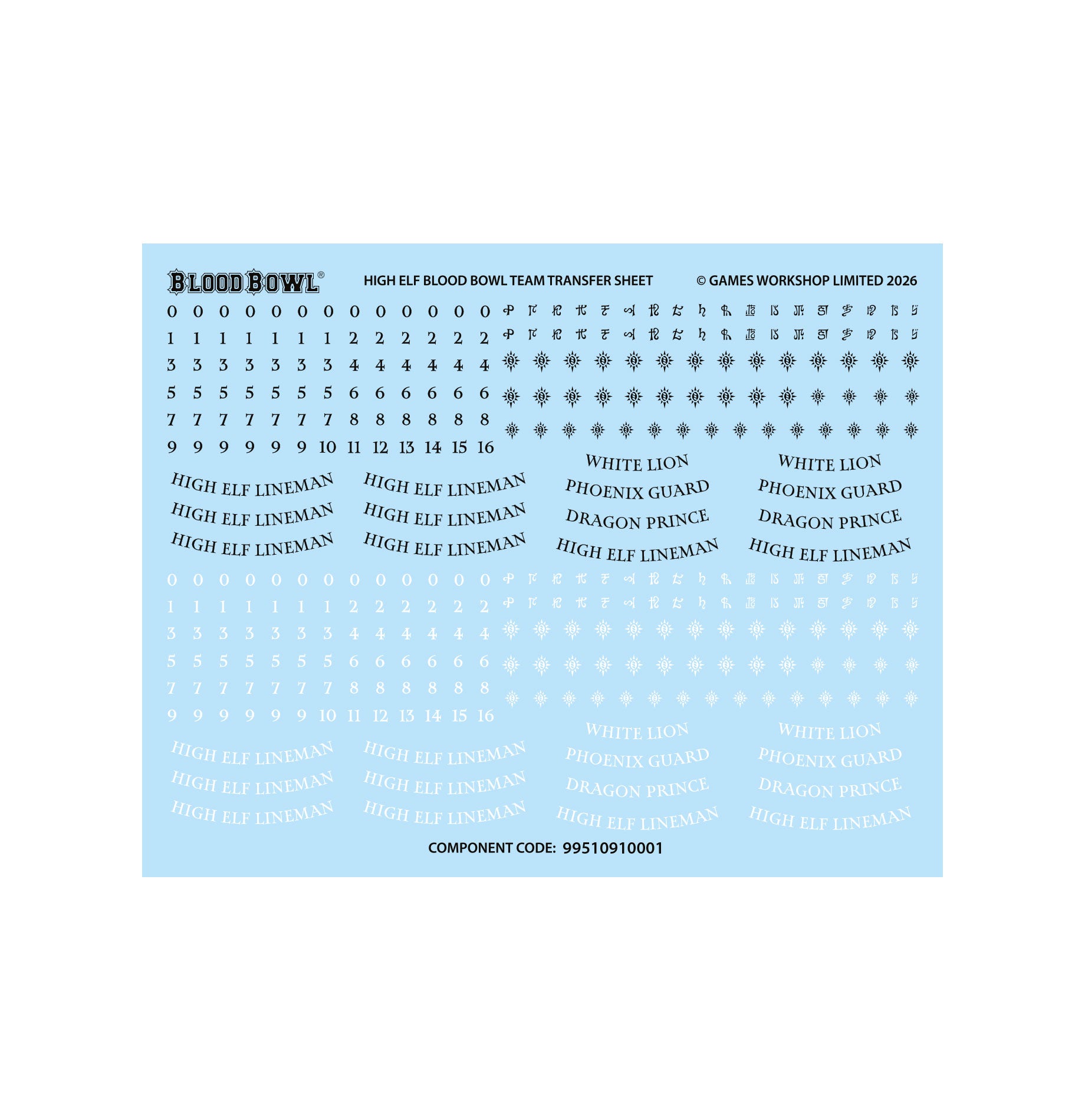 High Elf Blood Bowl Team: The Caledor Dragons