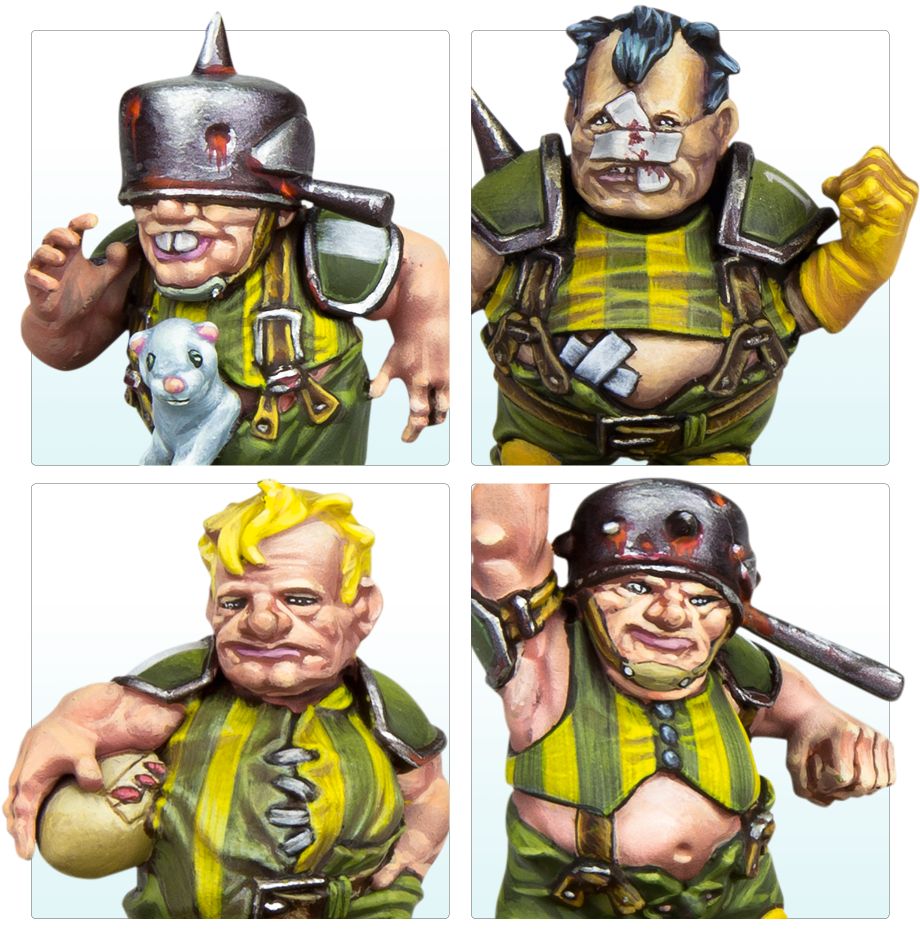 Halfling Blood Bowl Team – Greenfield Grasshuggers