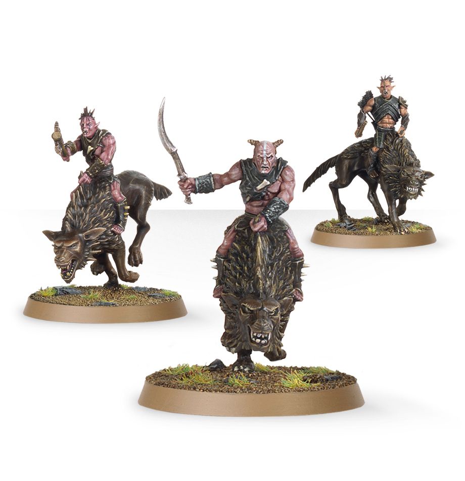 Hunter Orcs on Fell Wargs™