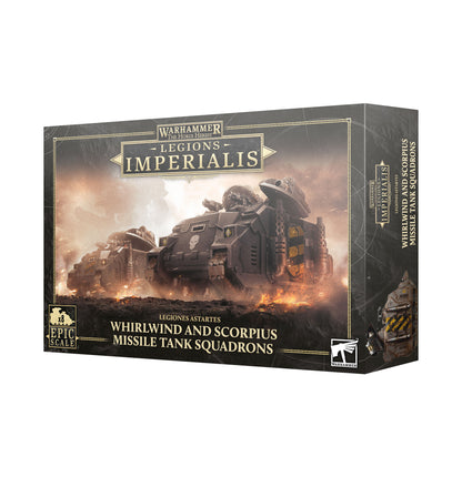 Legions Imperialis: Whirlwind and Scorpius Missile Tank Squadrons