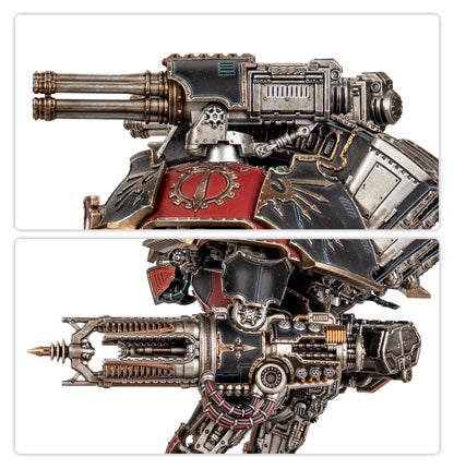 Legions Imperialis: Warlord Titan with Quake Cannon and Conversion Beam Extirpator
